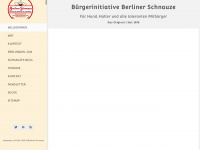 berliner-schnauze.com Webseite Vorschau