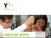 kreativekoepfe.info Webseite Vorschau