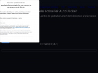 speedautoclicker.net Webseite Vorschau