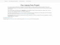 leipzig-data.de Webseite Vorschau