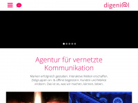 digenial.de Webseite Vorschau