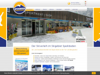 skiverleih-speikboden.com Webseite Vorschau