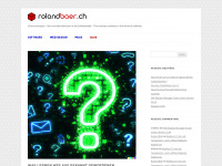 blog.rolandbaer.ch Webseite Vorschau