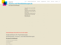 trauma-und-identitaetstherapie.de Webseite Vorschau