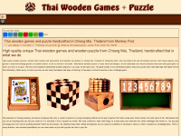 thai-wooden-games.com Webseite Vorschau