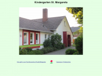 margareta-kindergarten.de Webseite Vorschau