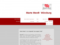 martemeo-wuerzburg.de Webseite Vorschau