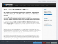 speedfax.de Webseite Vorschau