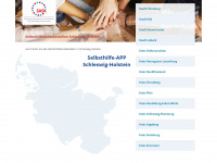 selbsthilfe-sh.info Webseite Vorschau