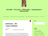 tierethiktierrechte.wordpress.com Webseite Vorschau