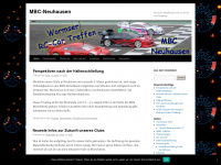 mbc-neuhausen.de Webseite Vorschau