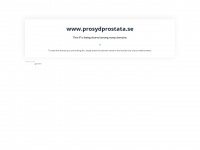 prosydprostata.se Webseite Vorschau