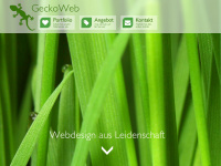 geckoweb.ch Webseite Vorschau