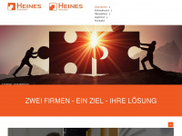 heines-messebau.com Webseite Vorschau