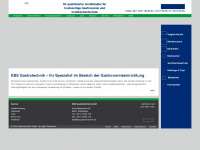 kbs-gastrotechnik.de Webseite Vorschau