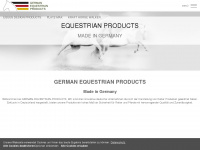 german-equestrian-products.de Webseite Vorschau