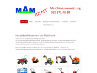 mam-rent.ch Webseite Vorschau