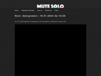mutesolo.de Webseite Vorschau