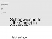 schoenwieshuette.at Webseite Vorschau