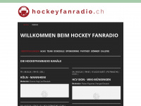 hockeyfanradio.ch Webseite Vorschau