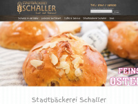 stadtbaeckerei-schaller.de Webseite Vorschau