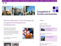 evangelisch-in-erwitte-anroechte.de Webseite Vorschau