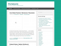 wortakzente.com Webseite Vorschau