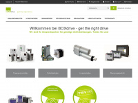 boxdrive.ch Webseite Vorschau