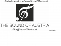 soundofaustria.at Webseite Vorschau