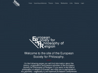 philosophy-of-religion.org Webseite Vorschau