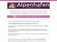 alpenhafen.at Webseite Vorschau