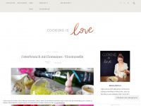 cookingislove.lu Webseite Vorschau