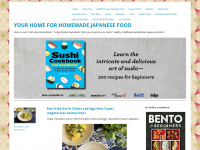 japanese-food.org Webseite Vorschau