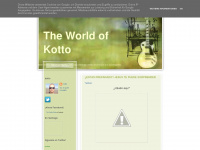 theworldofkotto.blogspot.com Webseite Vorschau