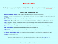 massline.org Webseite Vorschau