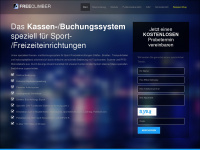 freeclimber-kassensystem.de Webseite Vorschau
