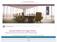 stadler-services.com Webseite Vorschau