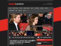 sophialenore.tv Webseite Vorschau
