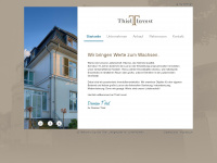 thiel-invest.de Webseite Vorschau