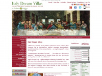 italydreamvillas.fr Webseite Vorschau