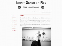 ishin-denshin-ryu.org Webseite Vorschau