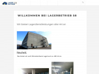 lagerbetrieb58.ch Webseite Vorschau