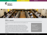 impact-energy.ch Webseite Vorschau