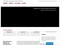 ptw.sfu.ac.at Webseite Vorschau