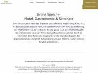 krone-speicher.ch Webseite Vorschau