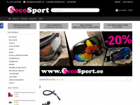 secosport.ee Webseite Vorschau