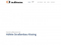 haefele-strassenbau.de Webseite Vorschau