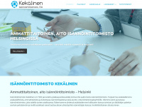 kekalinen.fi Webseite Vorschau