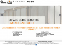 storeinbox.fr Webseite Vorschau