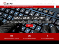 azgadsecurity.com Webseite Vorschau
